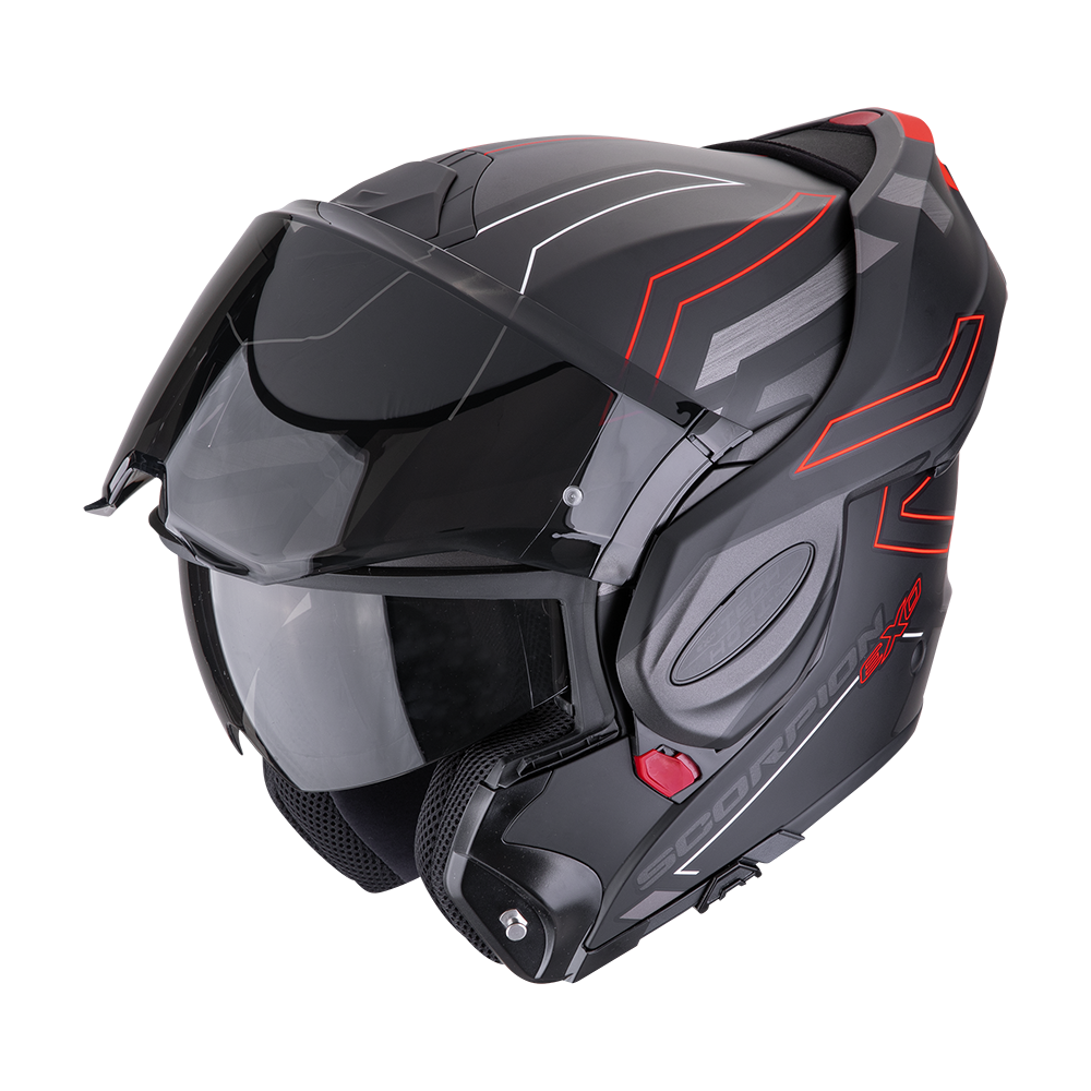 SCORPION EXO TECH EVO FLIP-BACK motocikla ķivere